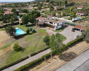 Exterior view of House or chalet for sale in Sierra de Fuentes  with Air Conditioner, Heating and Private garden