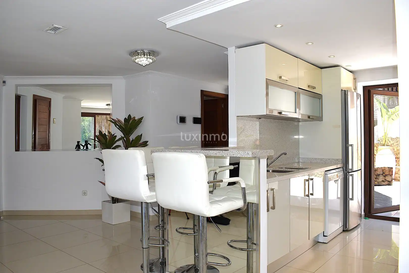 Cocina de Casa o chalet en venta en Sant Antoni de Portmany con Aire acondicionado, Terraza y Trastero