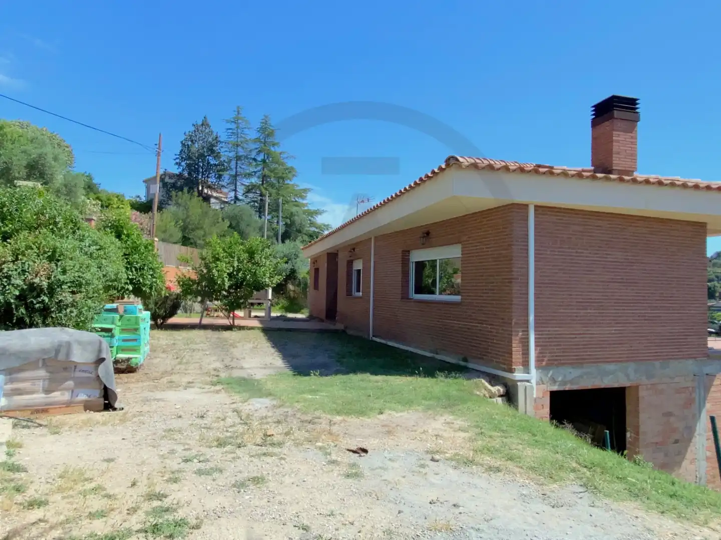 Exterior view of Houses for sale in Viladecavalls  with Air Conditioner, Heating and Private garden
