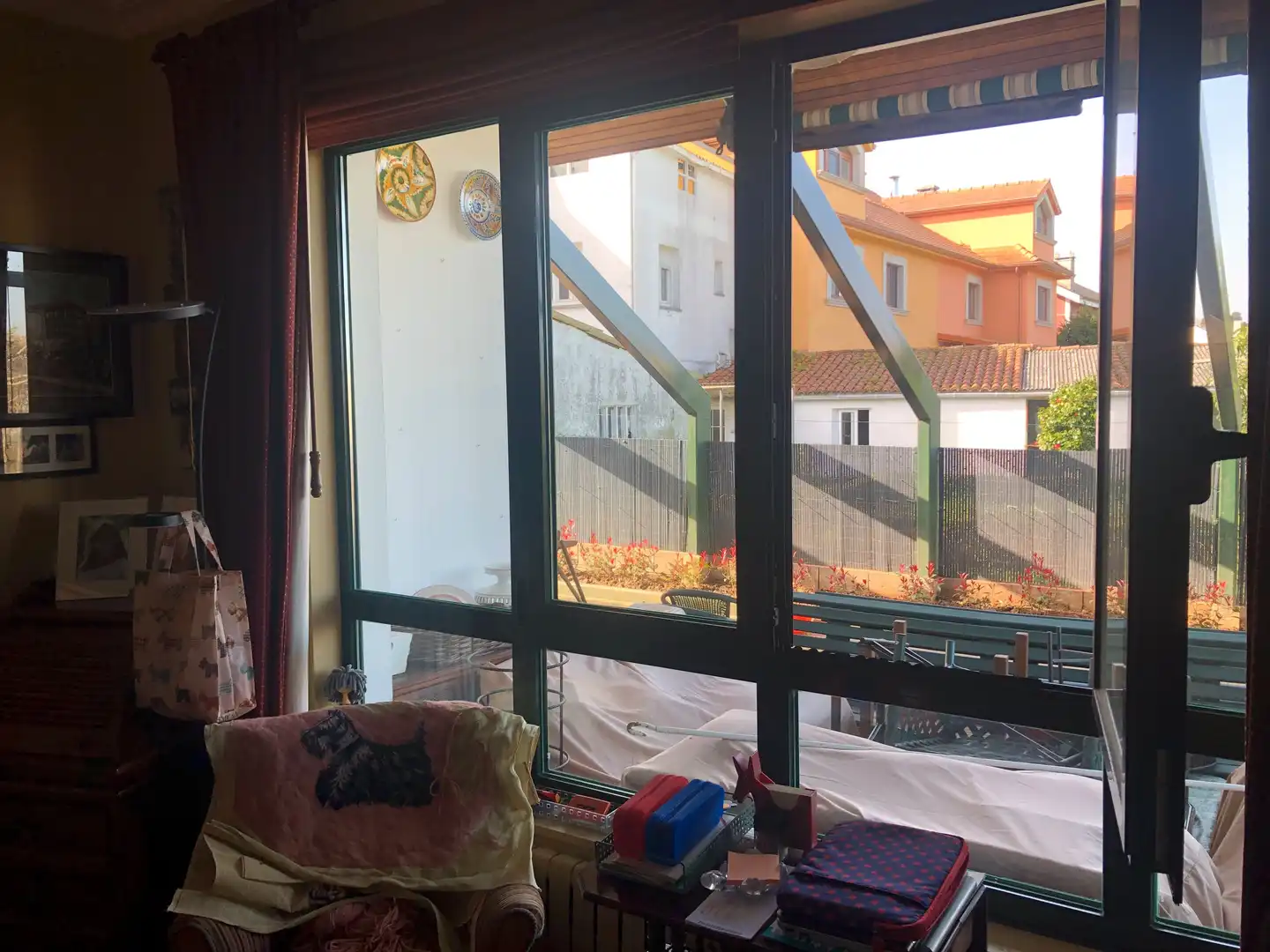 Schlafzimmer von Haus oder Chalet zum Verkauf in Oleiros mit Privatgarten, Parkett und Terrasse