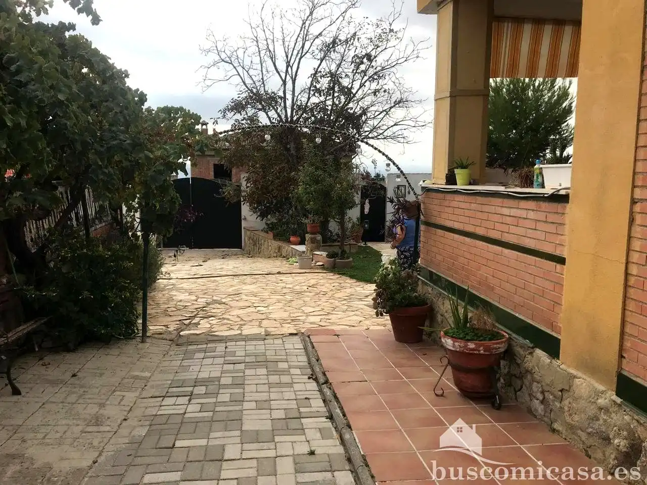 Vista exterior de Finca rústica en venta en Linares con Aire acondicionado, Jardín privado y Terraza