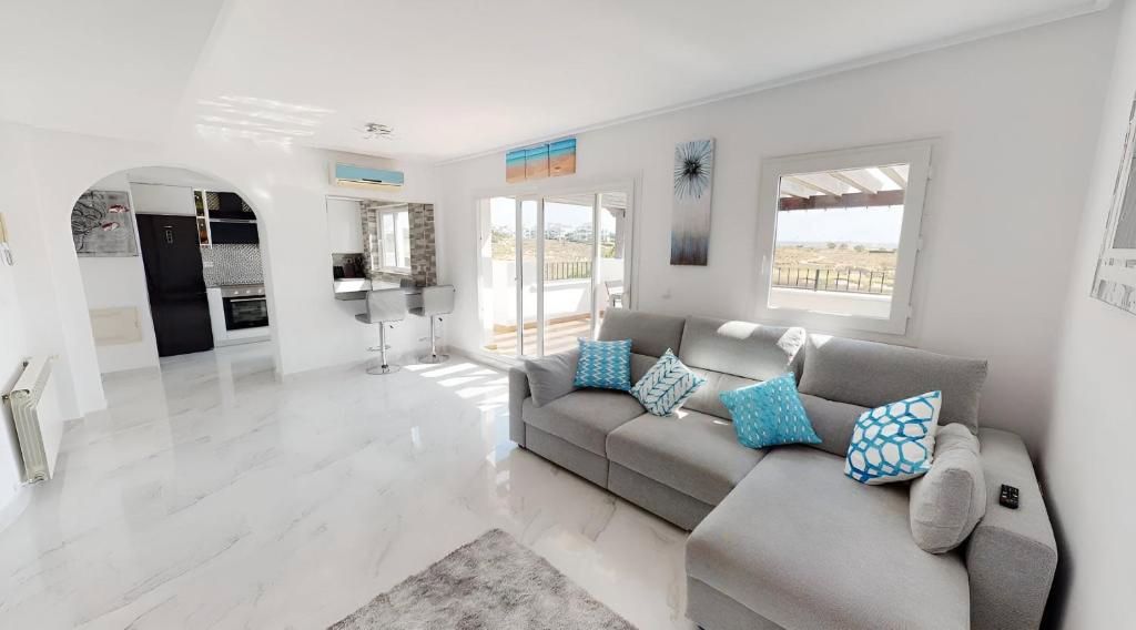 Sala de estar de Apartamento de alquiler en  Murcia Capital con Amueblado y Se aceptan mascotas