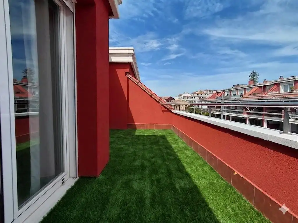 Terraza de Piso en venta en Vilagarcía de Arousa con Calefacción, Jardín privado y Terraza