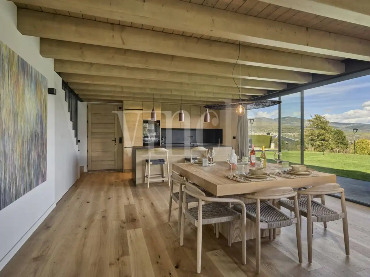 Dining room of Houses for sale in Guils de Cerdanya  with Heating, Private garden and Parquet flooring