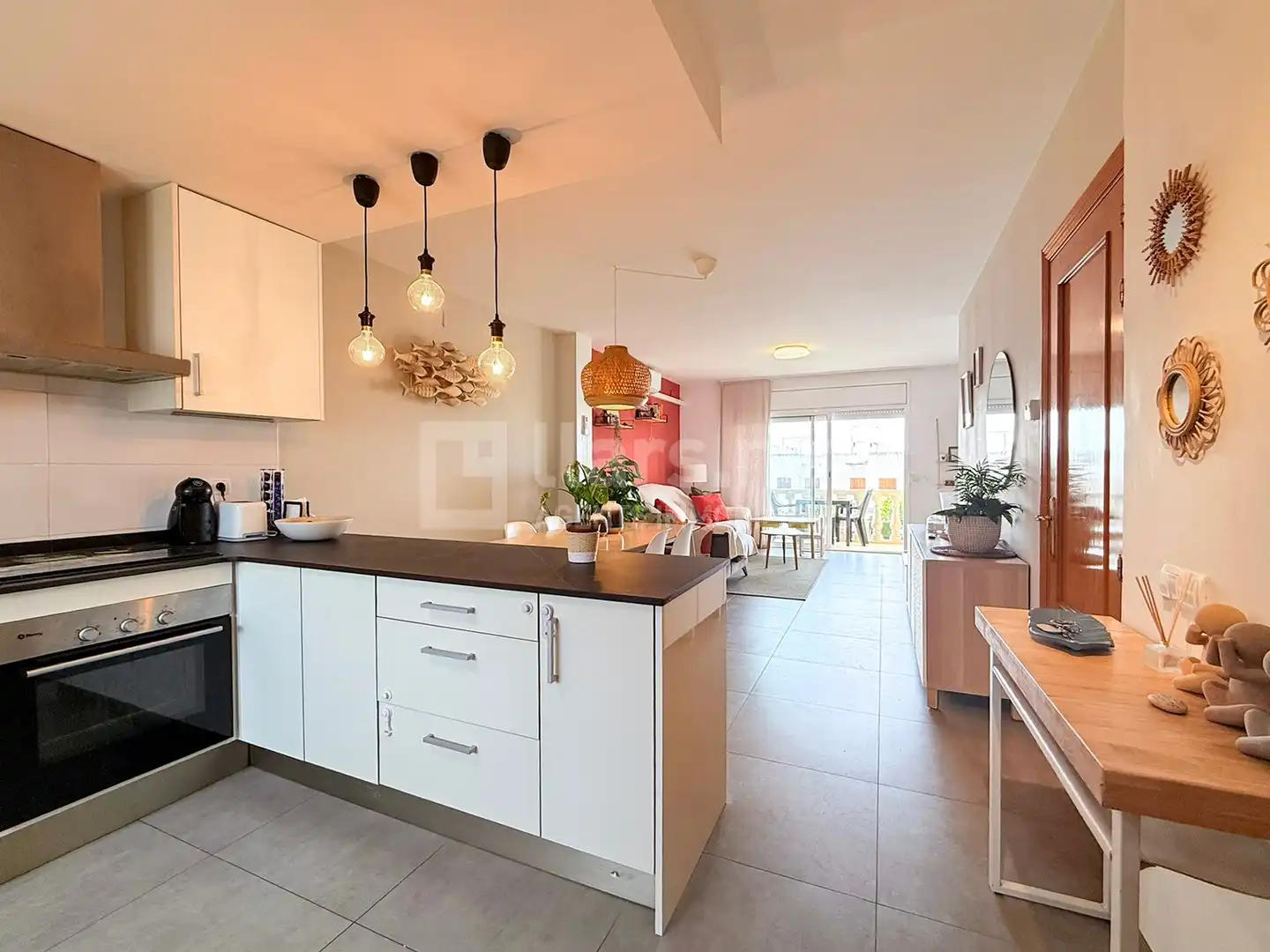 Cocina de Casa adosada en venta en El Vendrell con Aire acondicionado, Calefacción y Terraza