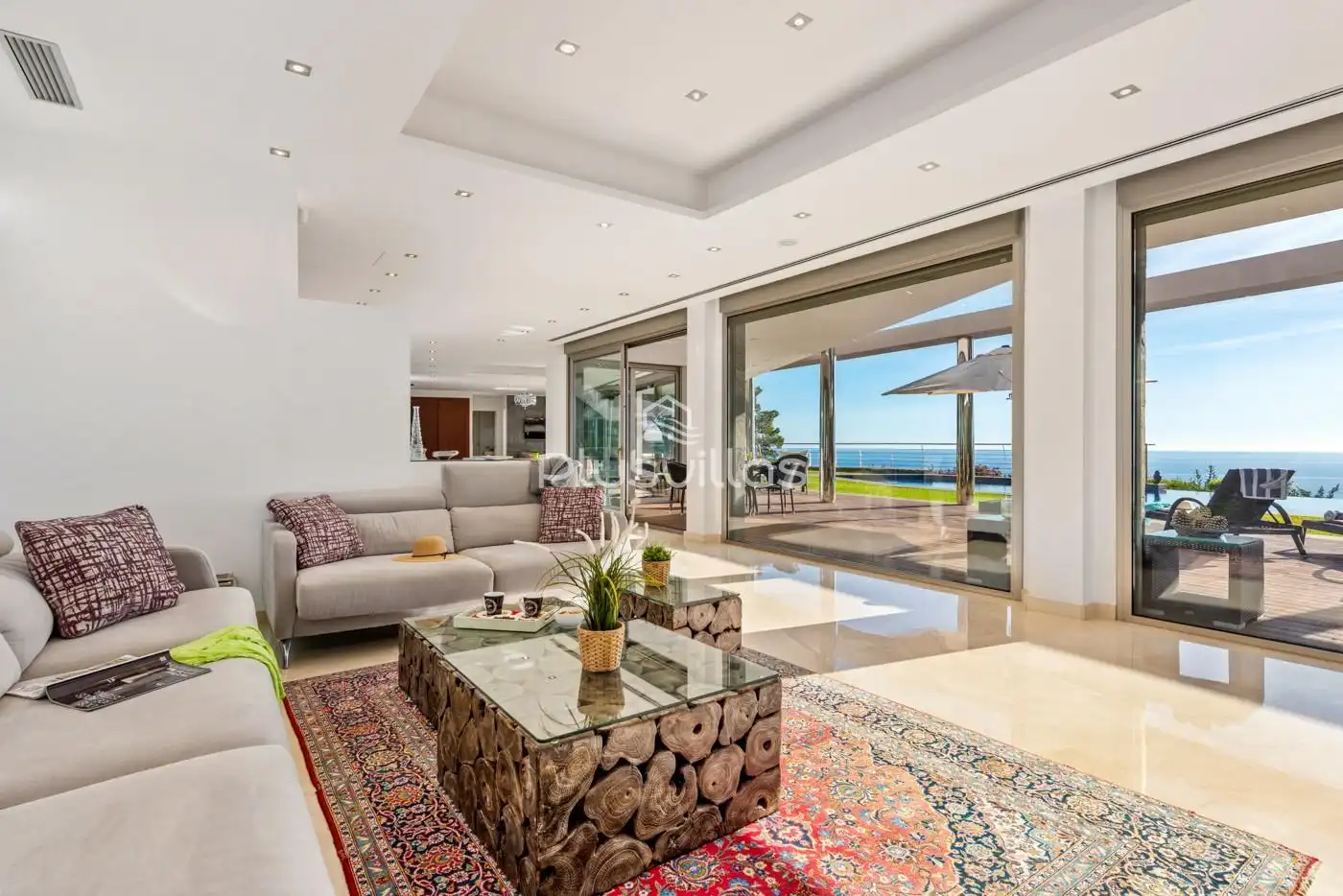 Sala de estar de Casa o chalet en venta en Altea