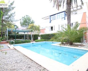 Swimming pool of Single-family semi-detached for sale in  Murcia Capital  with Air Conditioner and Balcony