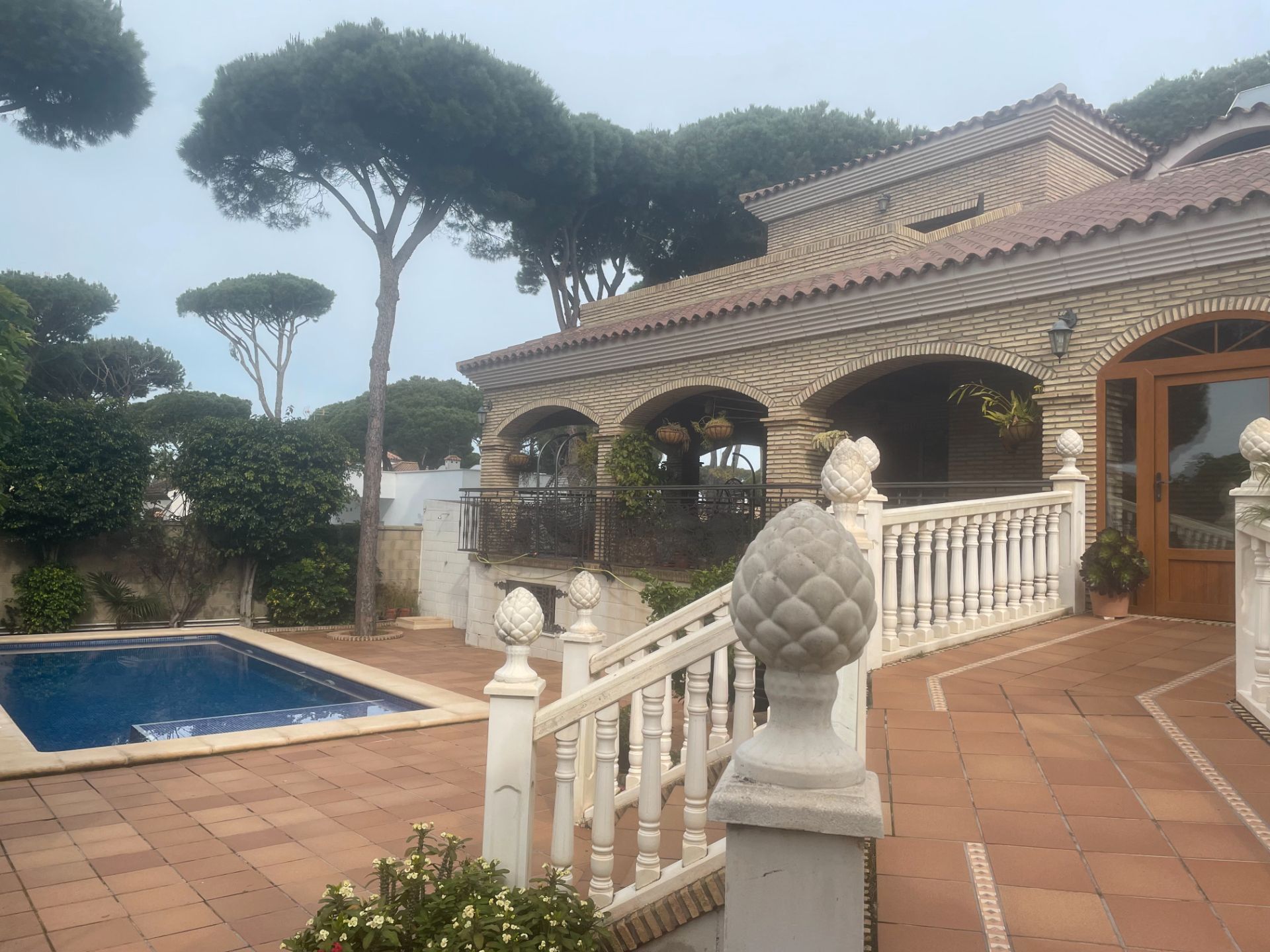 Jardí de Casa o xalet en venda en Chiclana de la Frontera amb Aire condicionat, Jardí privat i Piscina
