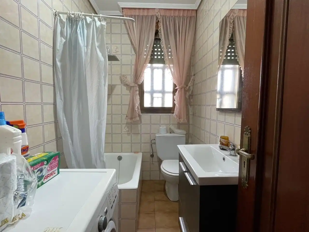 Badezimmer von Haus oder Chalet zum Verkauf in Ponferrada mit Heizung und Privatgarten