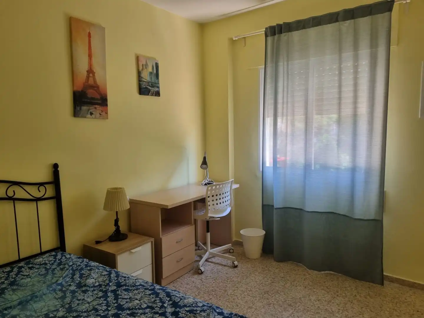 Bedroom of Flat for rent in Jerez de la Frontera  with Air Conditioner, Terrace and Furnished