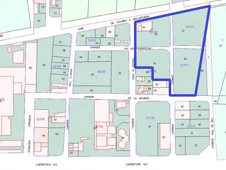 Exterior view of Industrial land for sale in Golmés