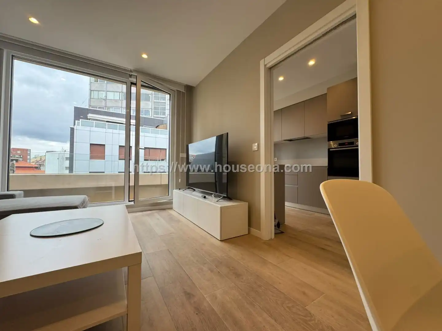Living room of Attic for sale in Bilbao   with Heating, Terrace and Storage room