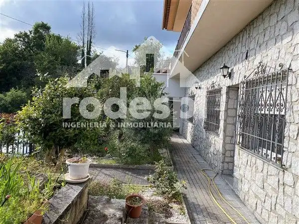 Exterior view of Houses for sale in Crecente  with Heating, Terrace and Storage room