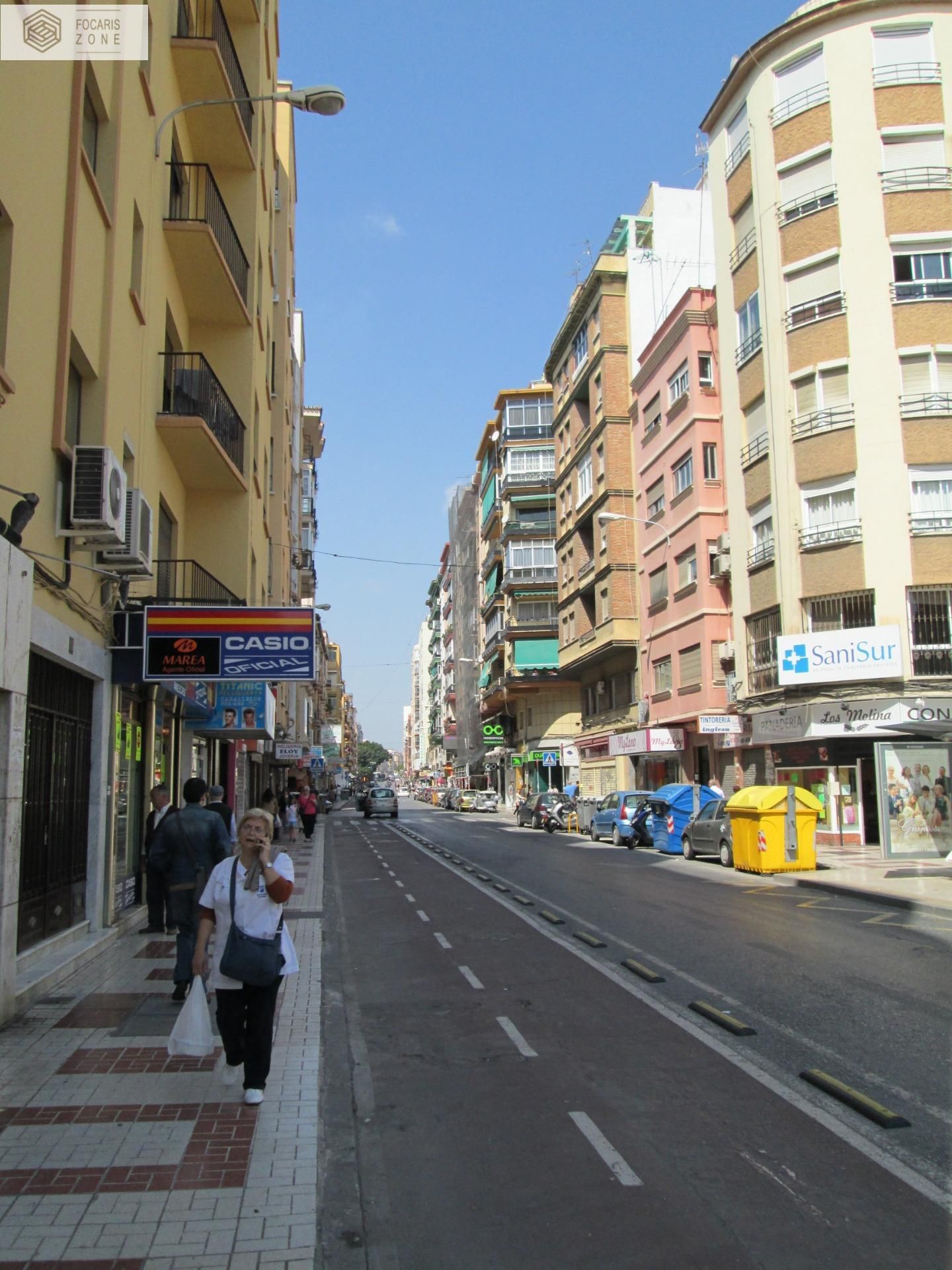 Vista exterior de Local de lloguer en Málaga Capital amb Aire condicionat