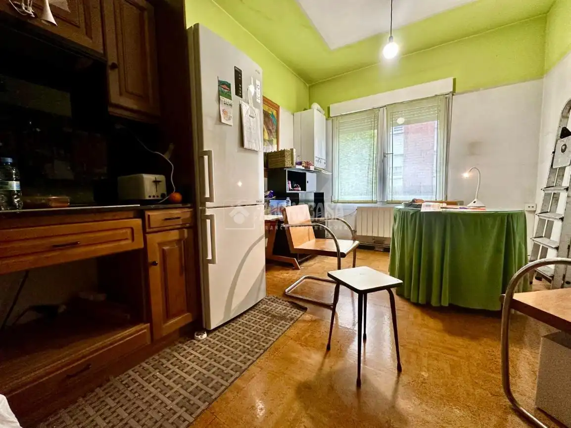 Kitchen of Flat for sale in Gijón   with Terrace