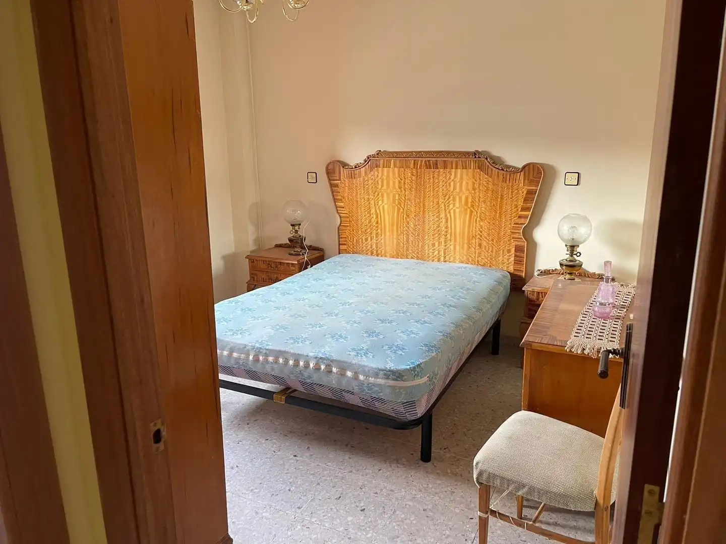 Bedroom of Flat for sale in Saldaña  with Heating, Terrace and Furnished