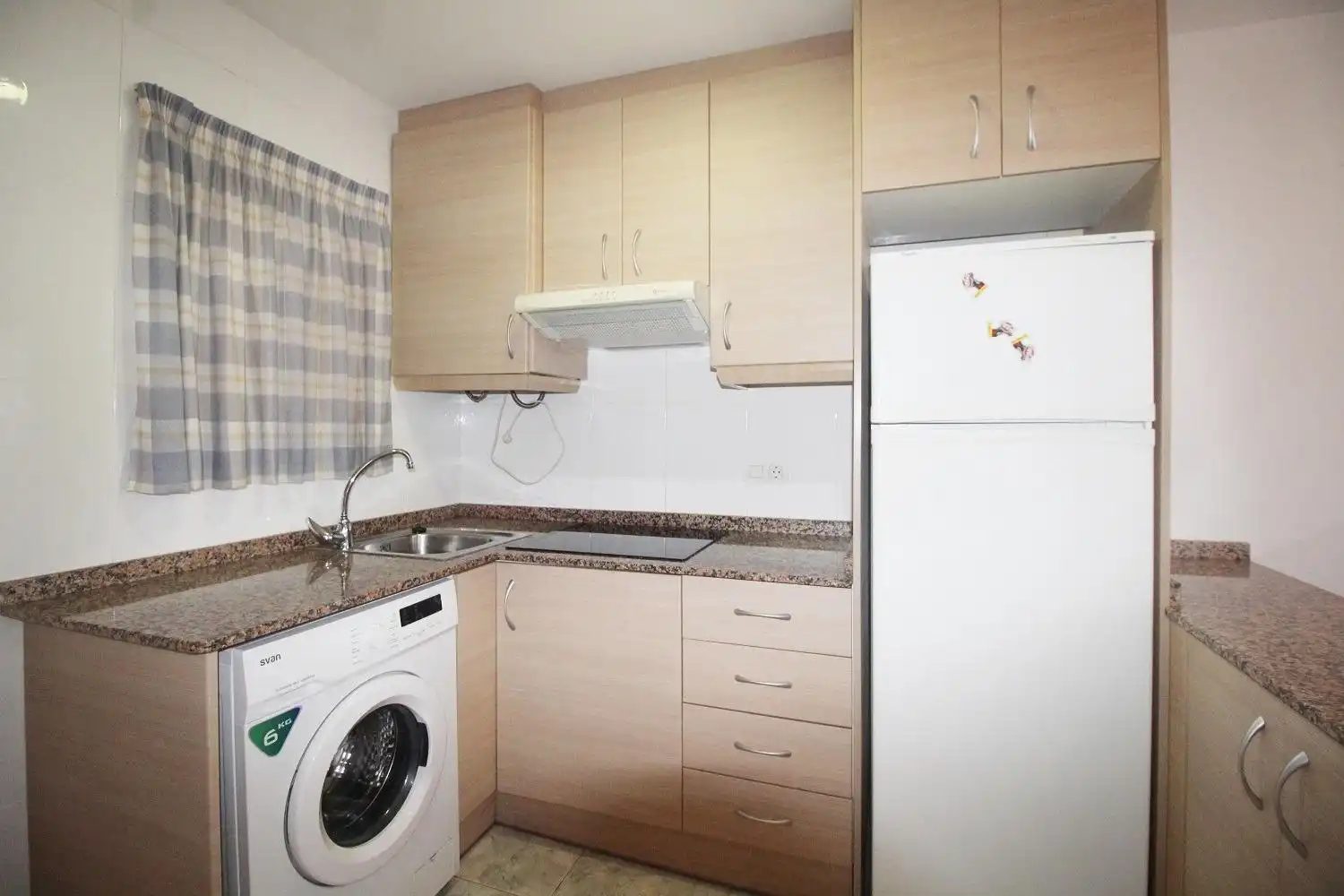 Cocina de Piso de alquiler en Oropesa del Mar / Orpesa con Aire acondicionado, Terraza y Amueblado