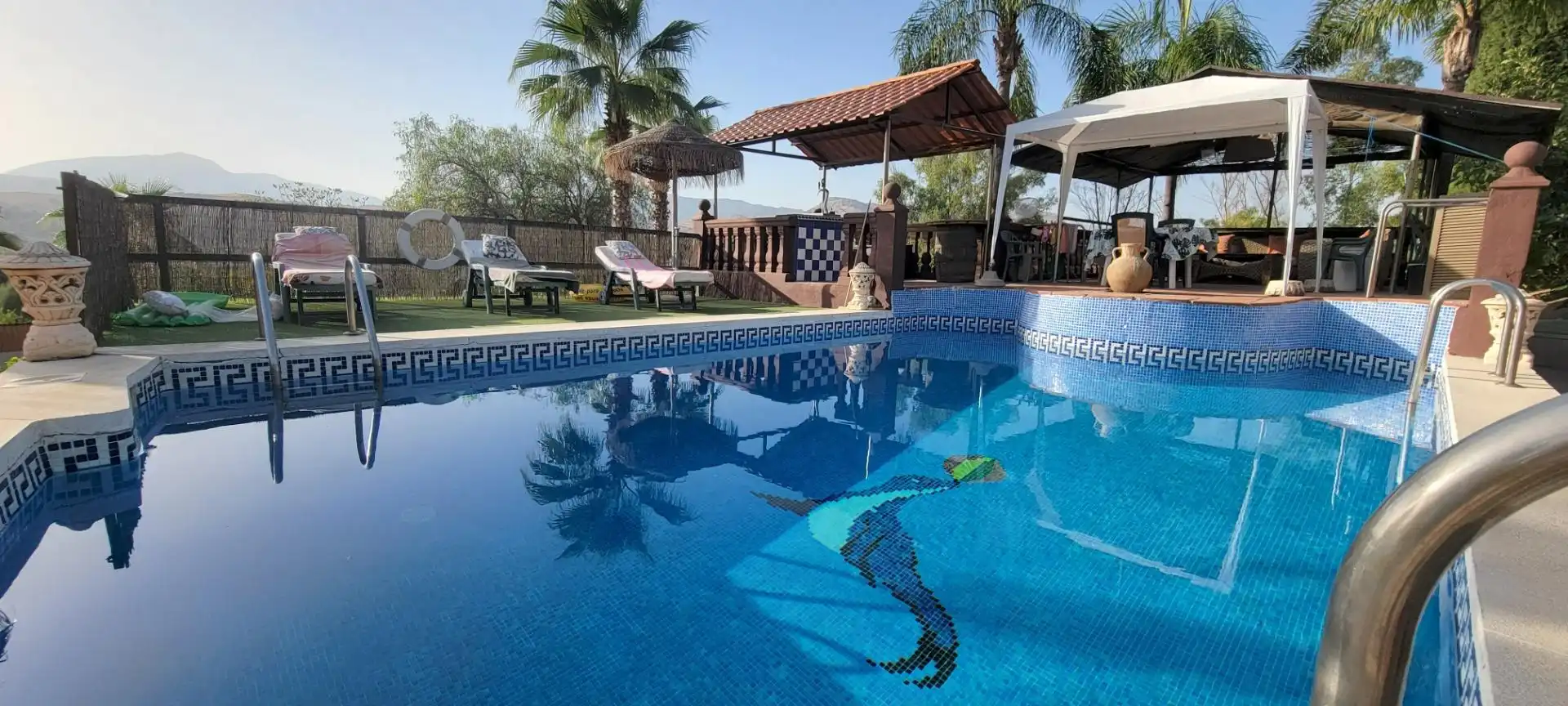 Piscina de Finca rústica en venda en Pizarra amb Aire condicionat, Calefacció i Piscina
