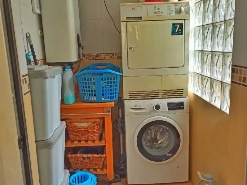 Küche von Einfamilien-Reihenhaus zum Verkauf in Vícar mit Klimaanlage und Terrasse