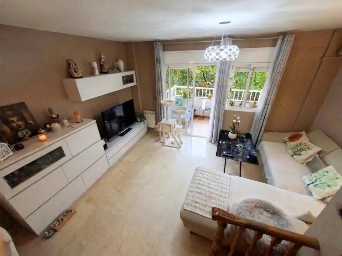 Sala d'estar de Dúplex en venda en Can Serra - Pubilla Cases