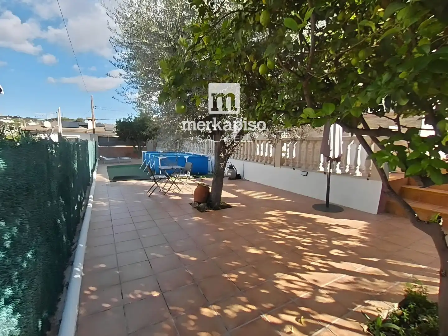 Terraza de Casa adosada en venta en Cunit Residencial