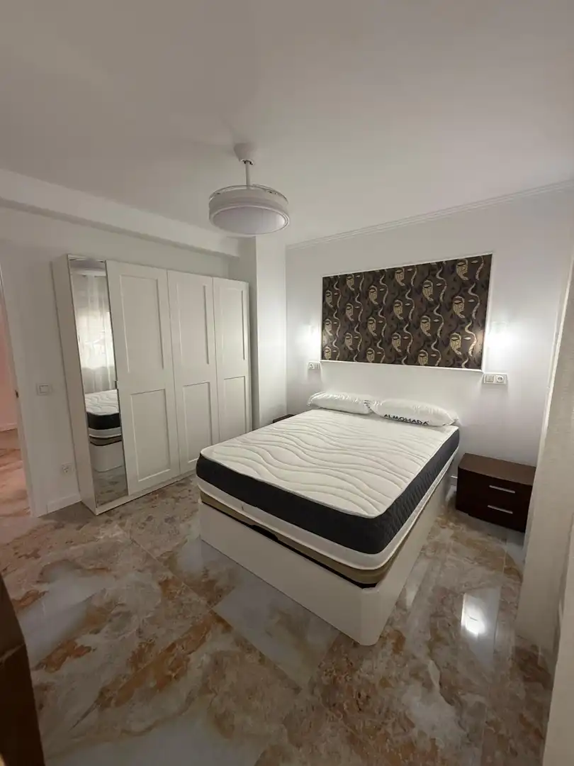 Bedroom of Apartments for sale in Benidorm  with Air Conditioner, Terrace and Furnished
