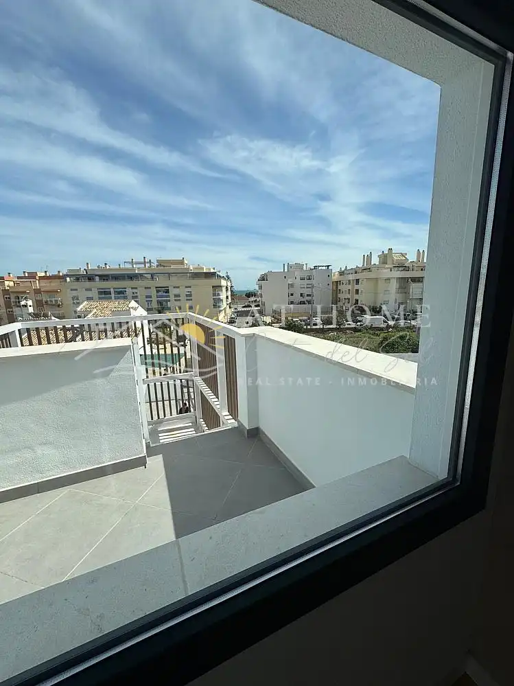 Terrace of Apartments for sale in Rincón de la Victoria  with Terrace, Swimming Pool and Oven