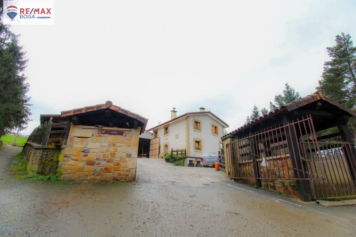 Vista exterior de Casa o chalet en venta en Olaberria con Calefacción, Jardín privado y Terraza