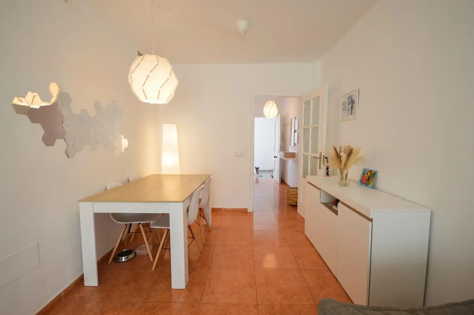 Esszimmer von Dachboden zum Verkauf in Viator mit Klimaanlage, Heizung und Terrasse