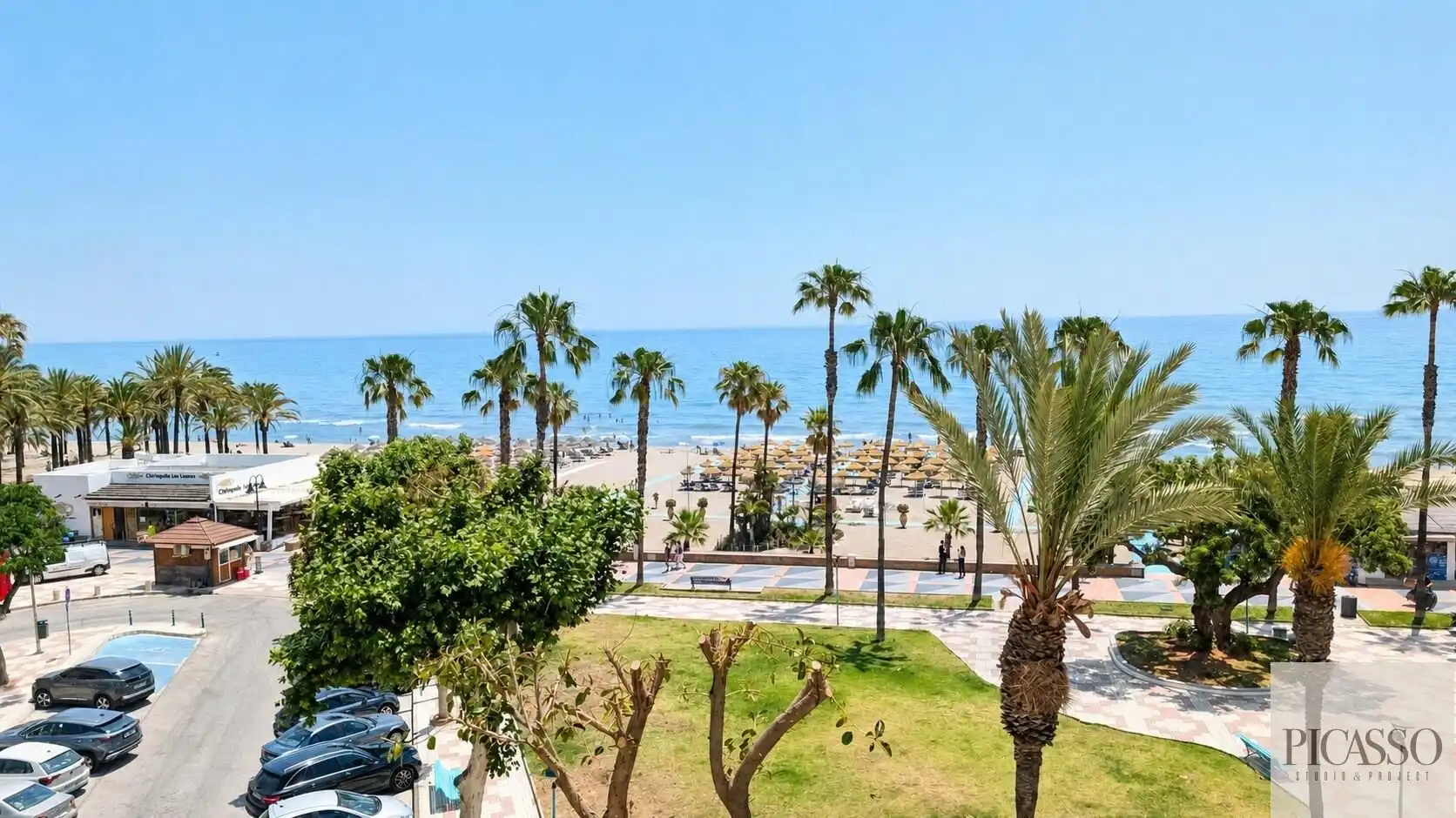 Vista exterior de Piso en venta en Torremolinos con Aire acondicionado, Jardín privado y Trastero