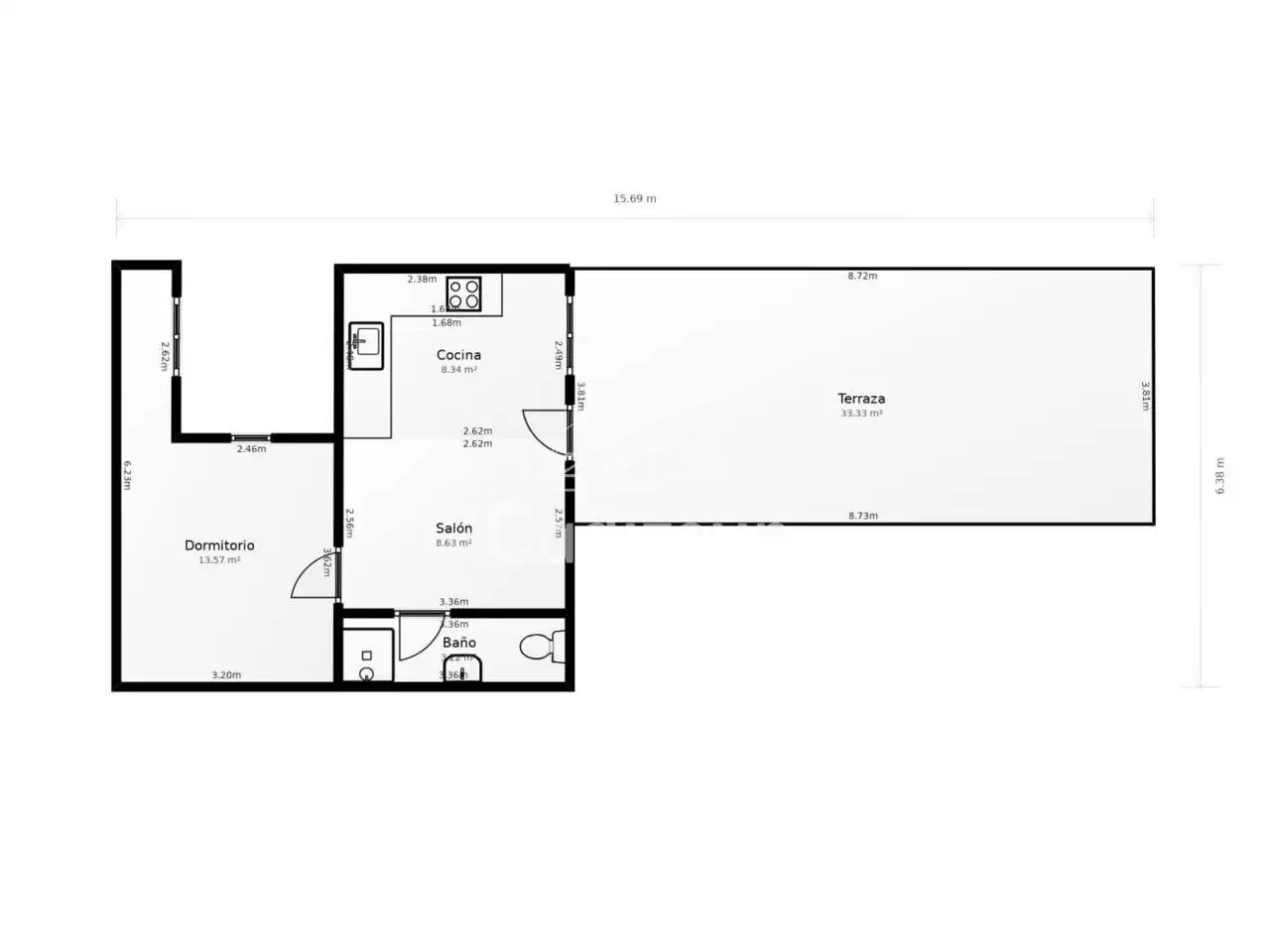 Ático en venta en Calle Enrique de las Marinas, 34, Alameda - Mentidero - Teatro Falla