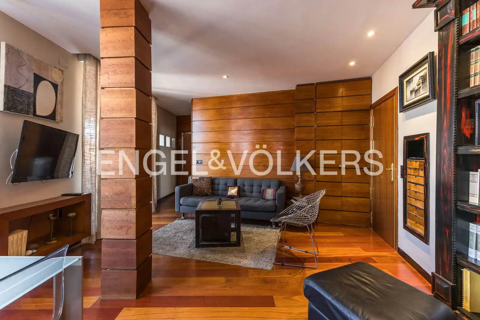 Sala de estar de Ático en venta en Madrid con Aire acondicionado, Calefacción y Terraza