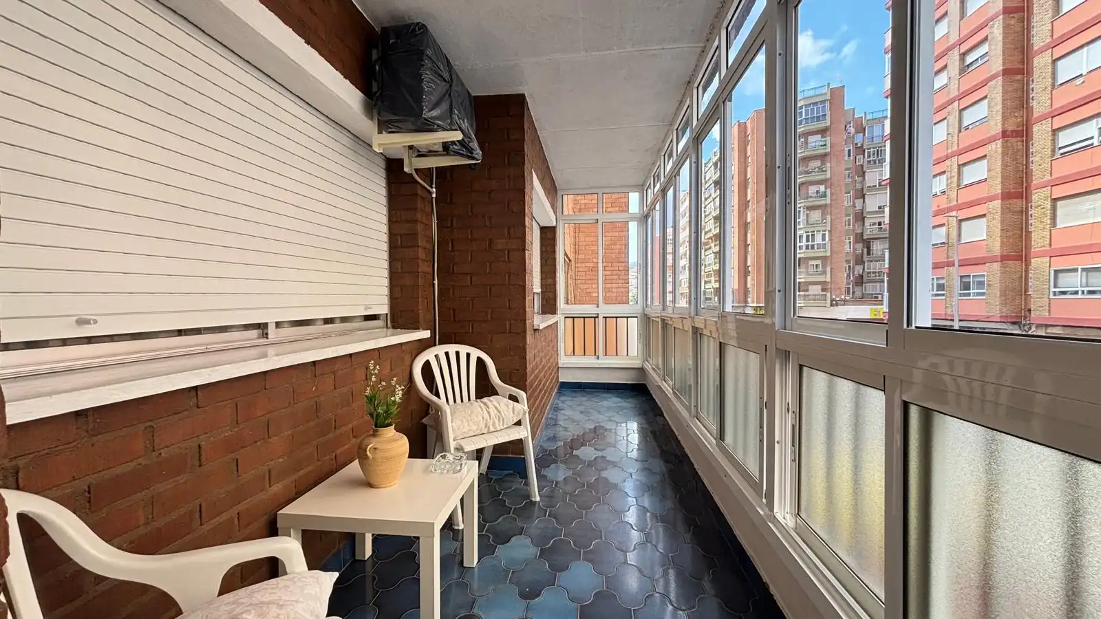 Balcony of Flat for sale in Cartagena  with Air Conditioner, Heating and Terrace