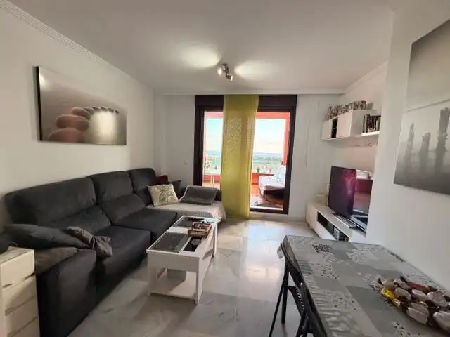 Living room of Apartments for sale in Mijas  with Air Conditioner, Heating and Private garden