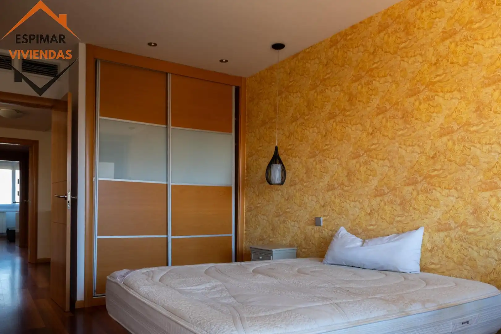 Bedroom of Houses for sale in Villanueva de Gállego  with Air Conditioner, Heating and Private garden