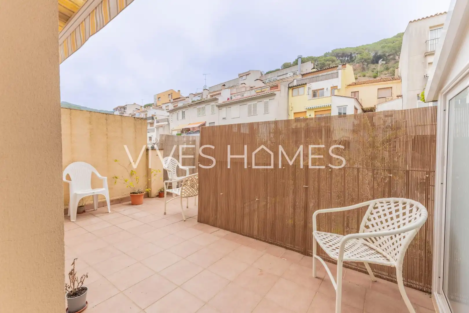 Terrasse von Wohnung zum Verkauf in Sant Andreu de Llavaneres mit Klimaanlage, Heizung und Terrasse