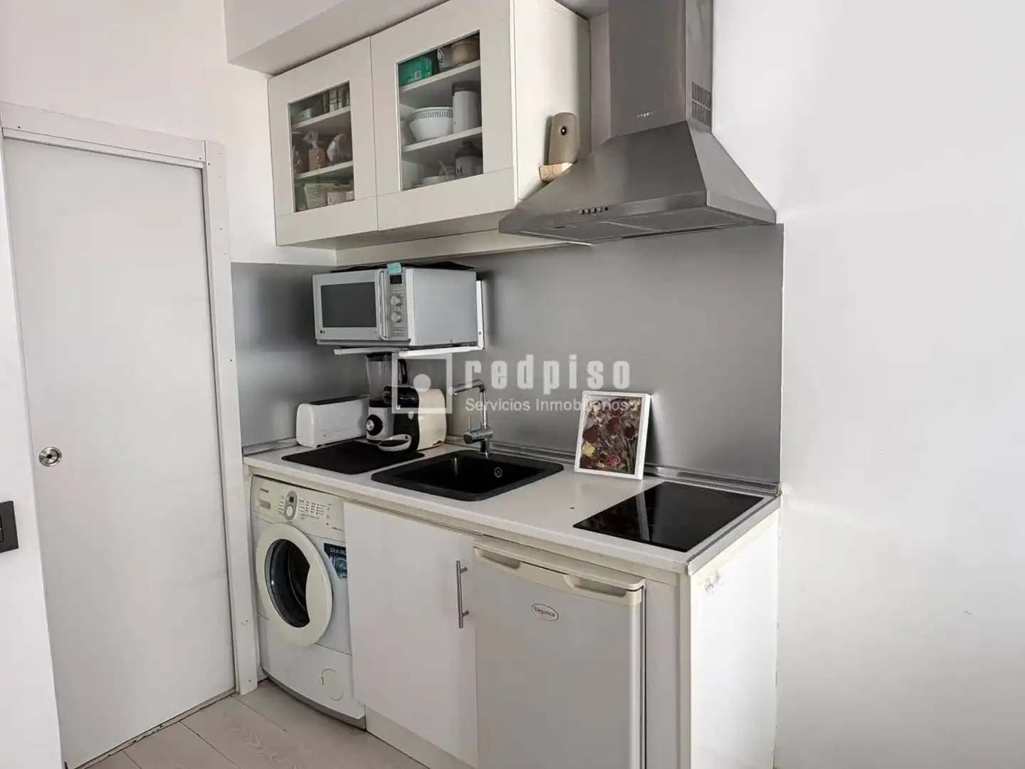 Kitchen of Study for rent in Madrid  with Air Conditioner, Heating and Terrace