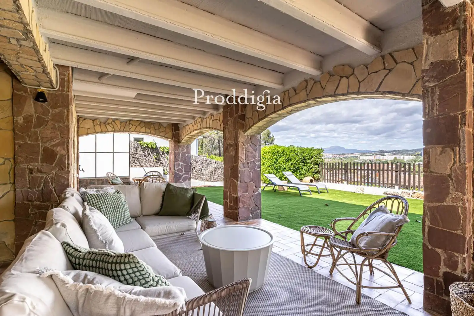 Terraza de Casa o chalet de alquiler en Sant Cugat del Vallès con Aire acondicionado, Calefacción y Piscina
