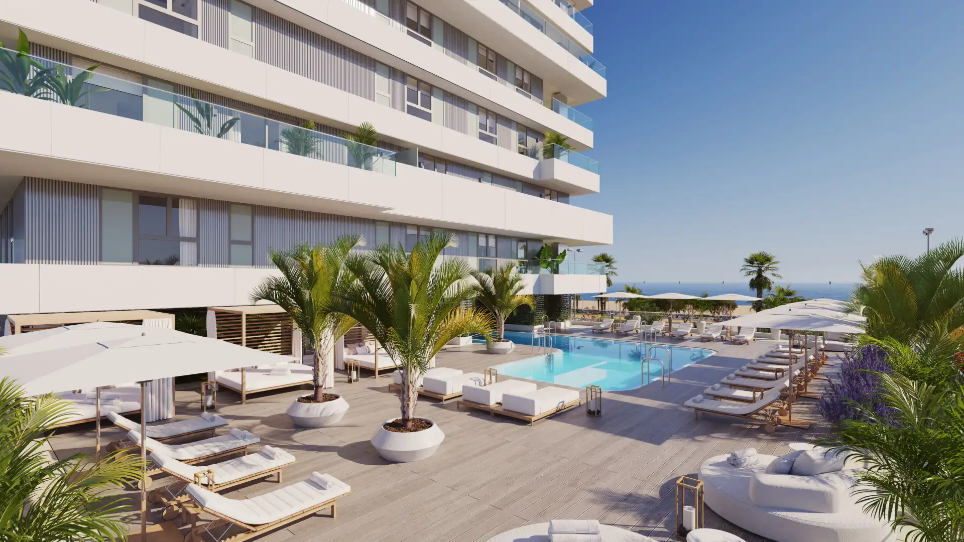 Apartament amb piscina en venda a Marbella Centro