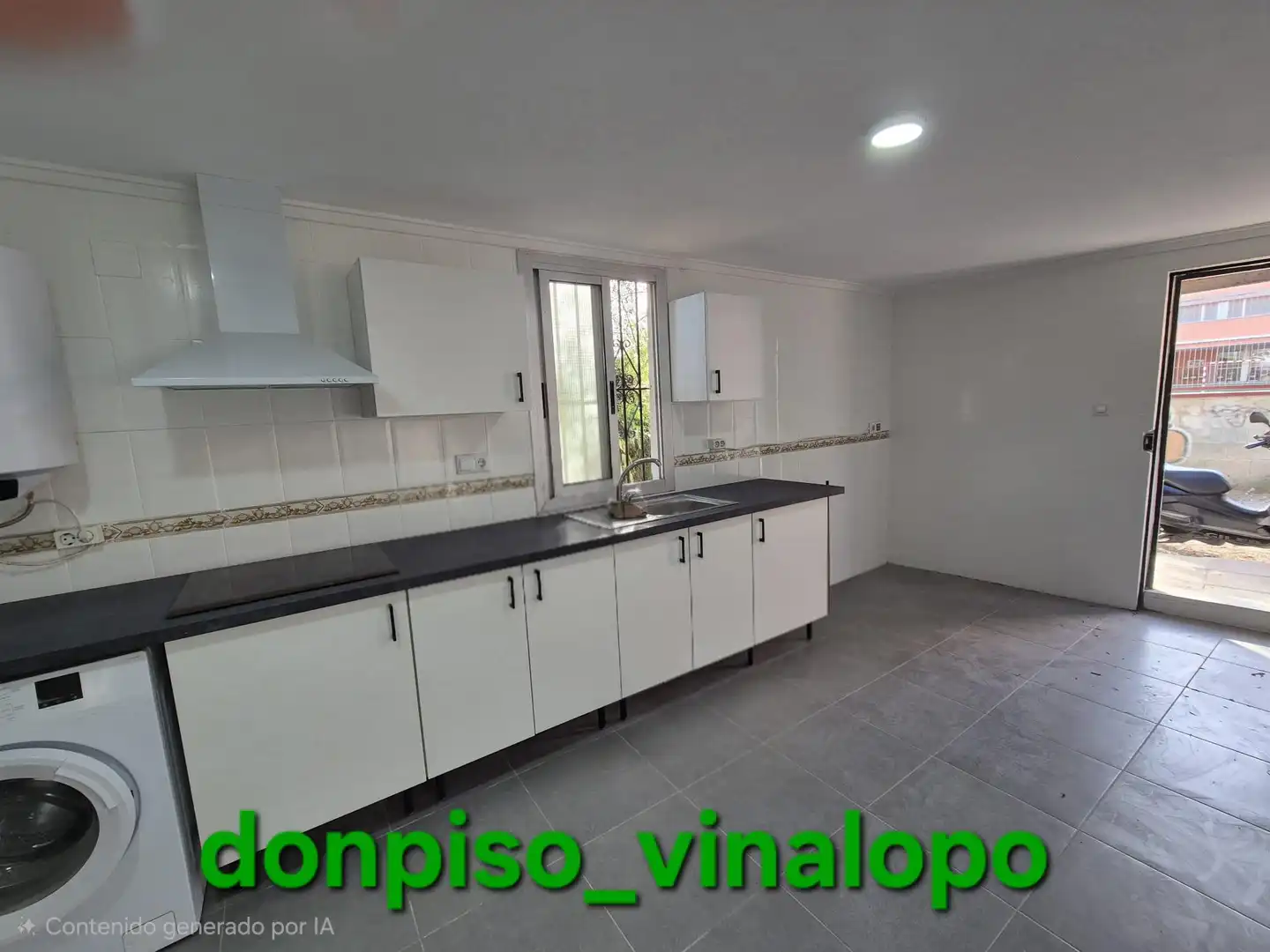 Cocina de Casa adosada en venta en Petrer