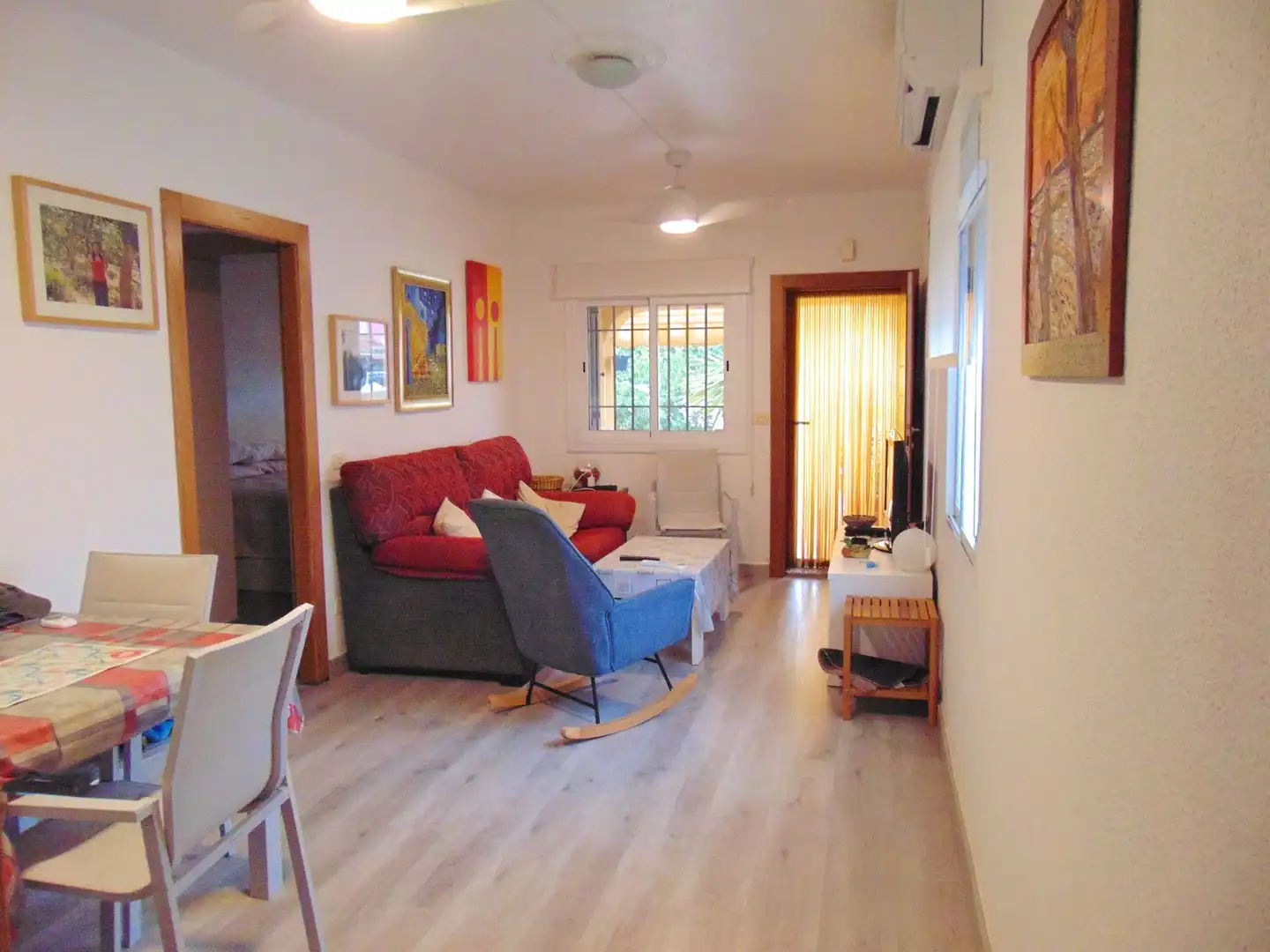 Sala de estar de Planta baja en venta en San Pedro del Pinatar con Aire acondicionado, Calefacción y Jardín privado