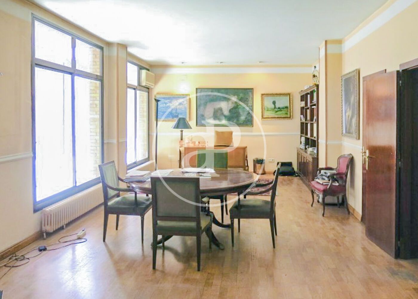 Menjador de Pis en venda en  Madrid Capital amb Aire condicionat, Calefacció i Terrassa