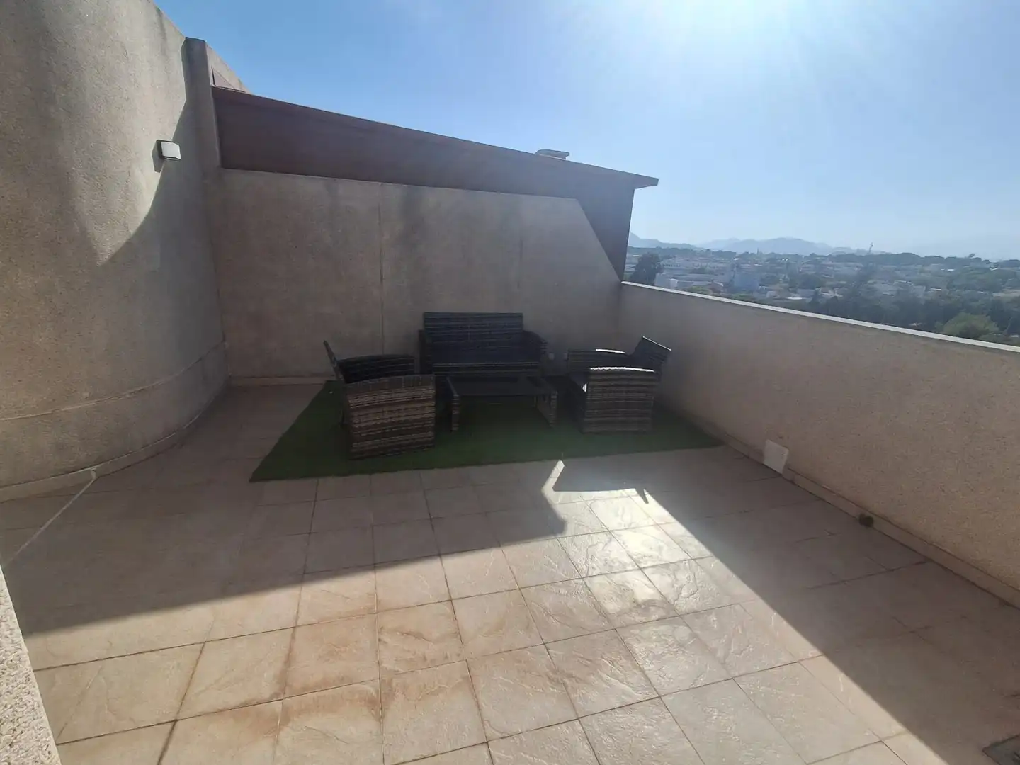 Terrace of Flat for rent in Alicante / Alacant  with Air Conditioner, Heating and Terrace