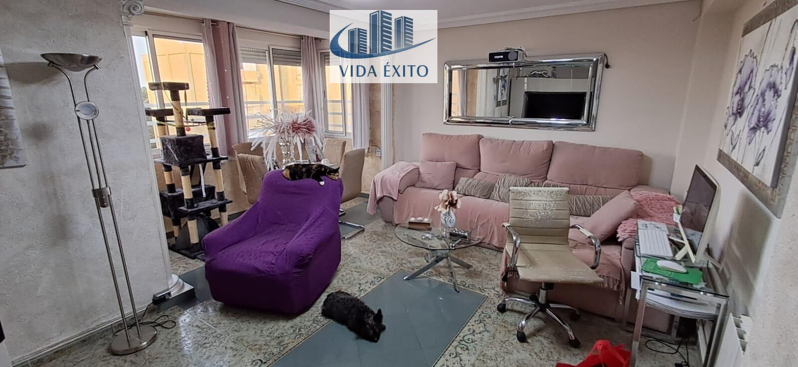 Sala d'estar de Pis en venda en  Jaén Capital amb Aire condicionat i Calefacció