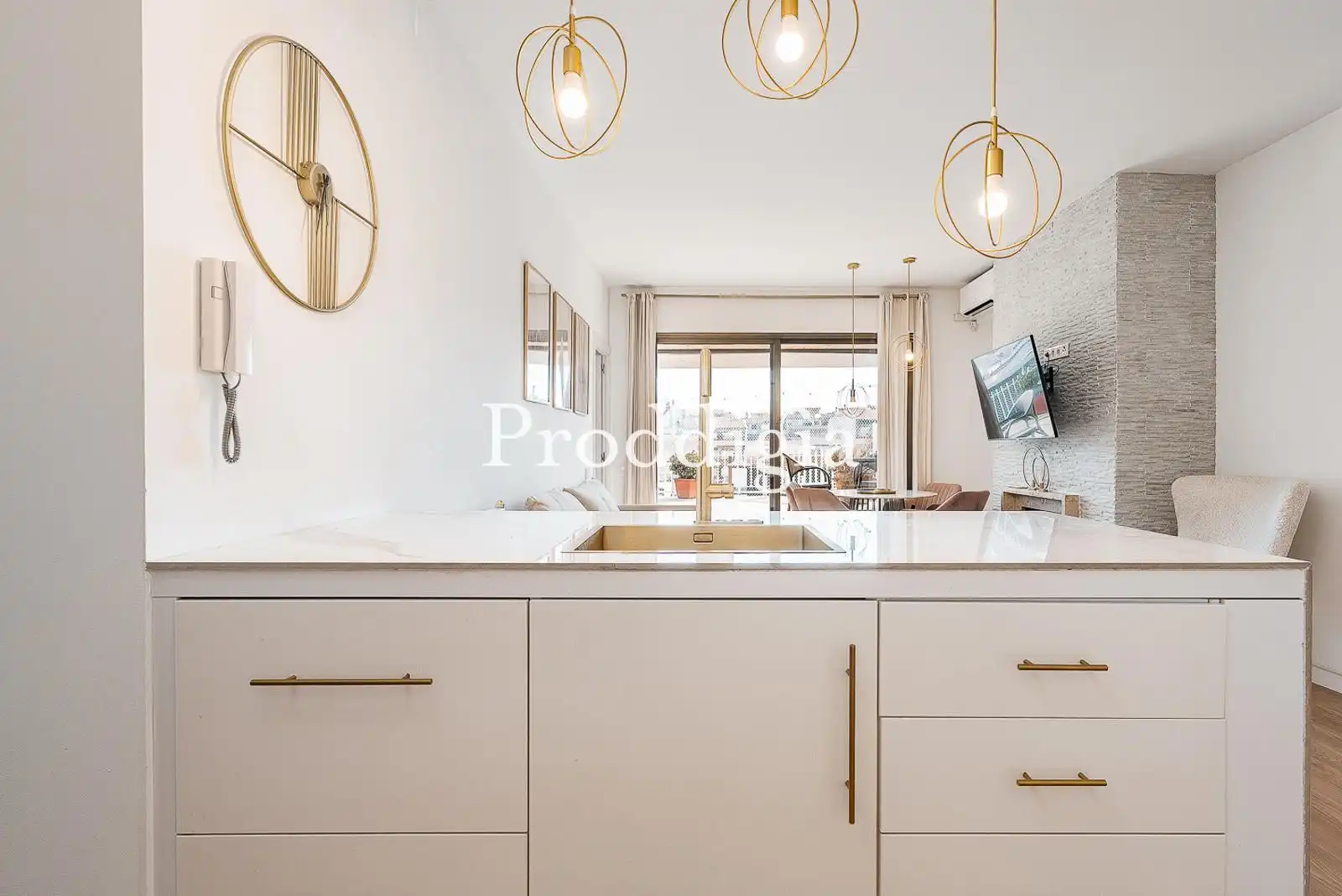 Kitchen of Attic for sale in Barcelona  with Air Conditioner, Heating and Terrace