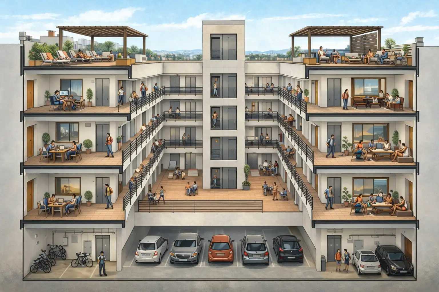 Vista exterior de Apartament de lloguer en Láchar amb Aire condicionat, Calefacció i Terrassa
