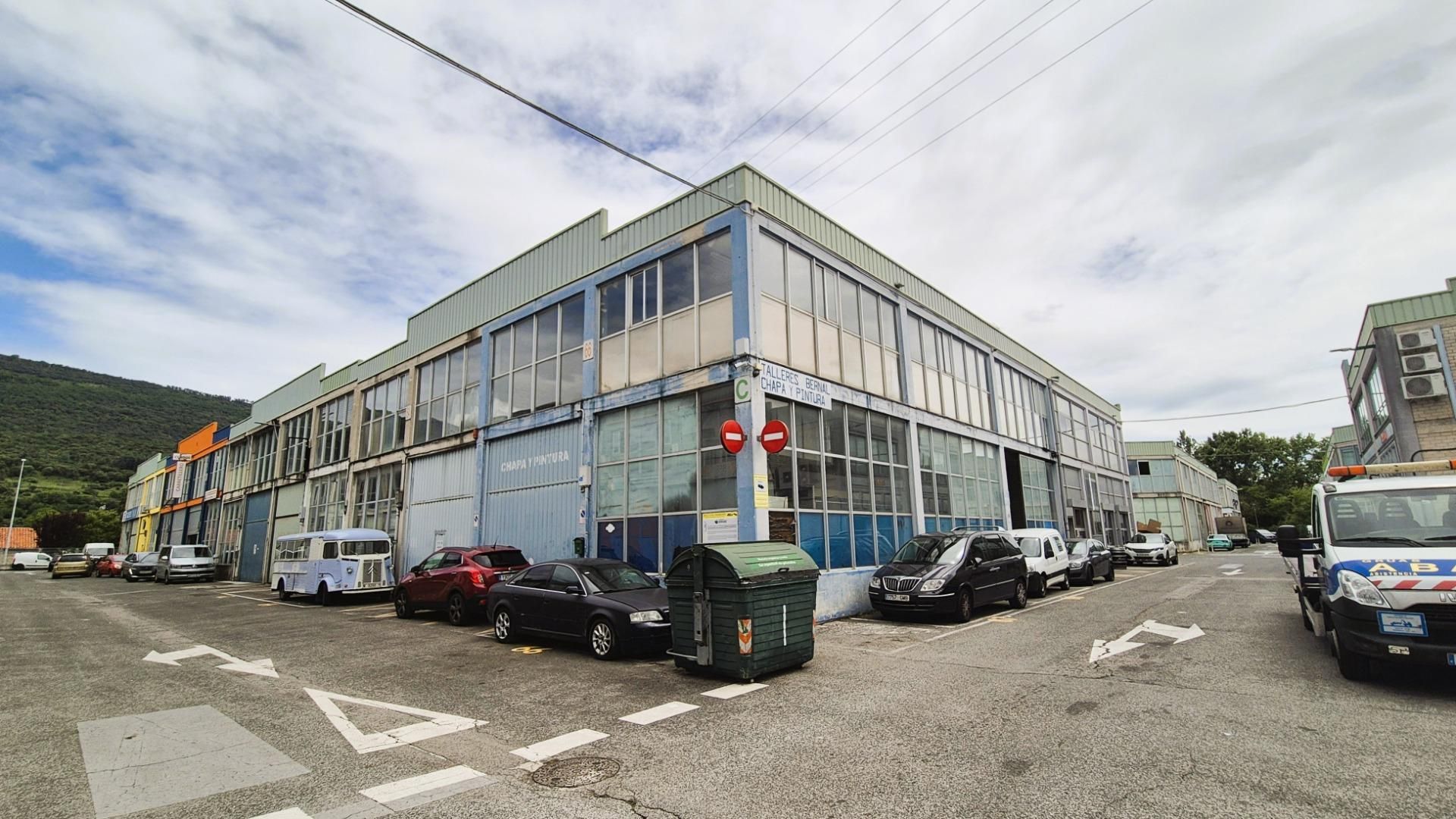 Exterior view of Industrial buildings for sale in Berrioplano / Berriobeiti