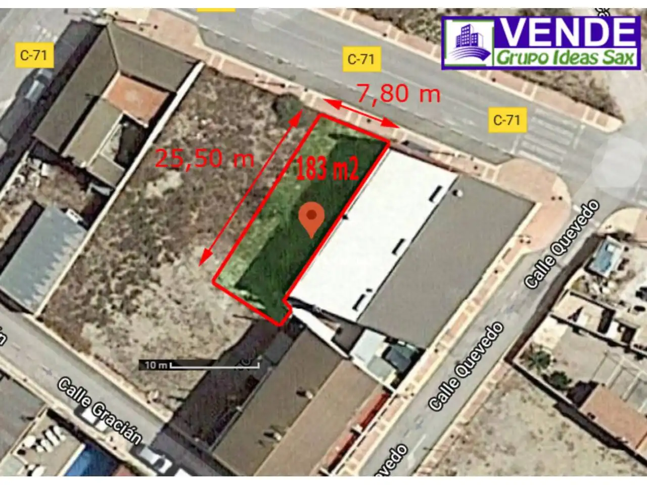 Residential land for sale in Sax