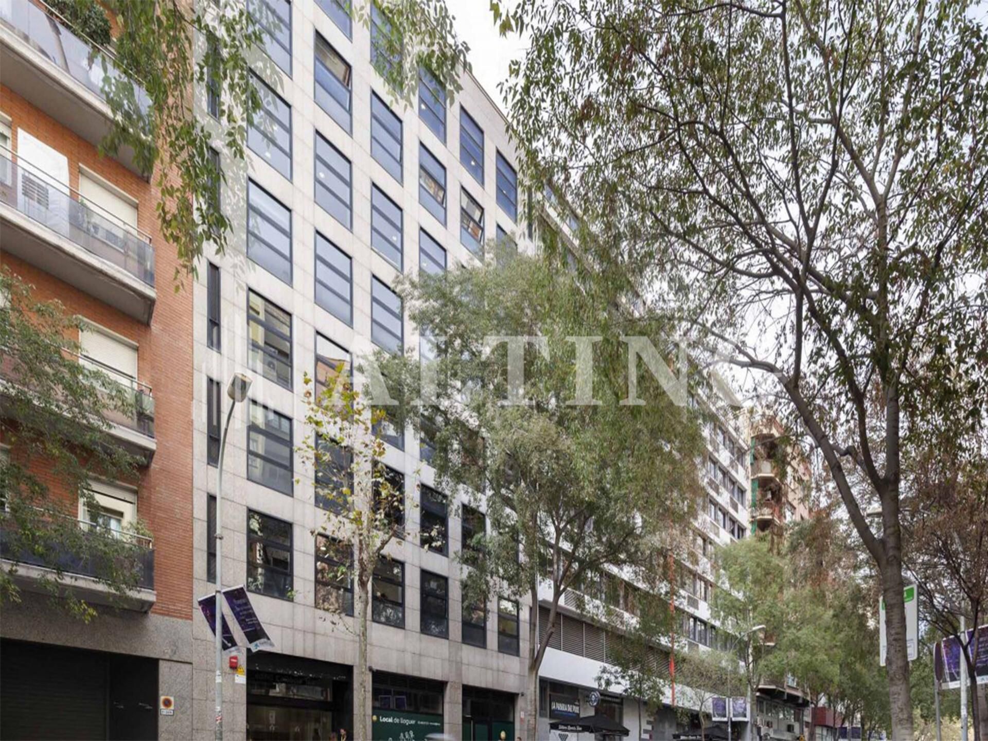 Außenansicht von Büro zur Miete in  Barcelona Capital mit Klimaanlage und Terrasse