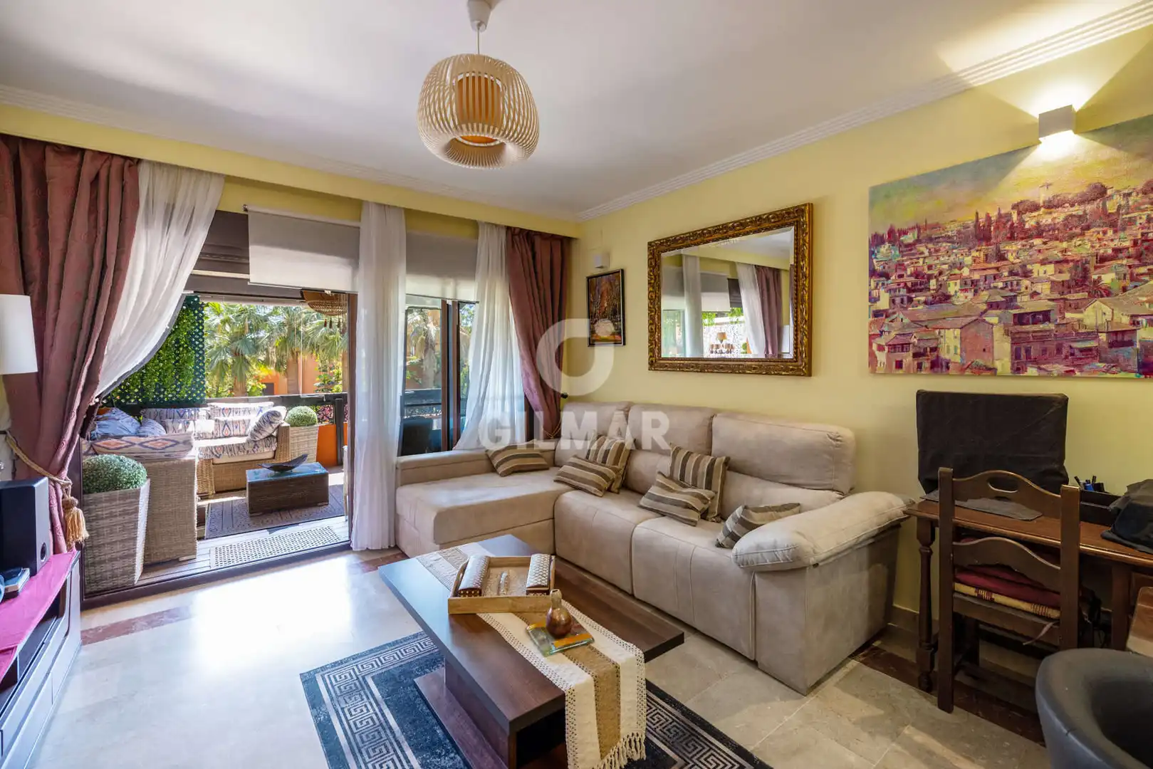 Jardín de Apartamento en venta en Estepona con Calefacción, Jardín privado y Trastero